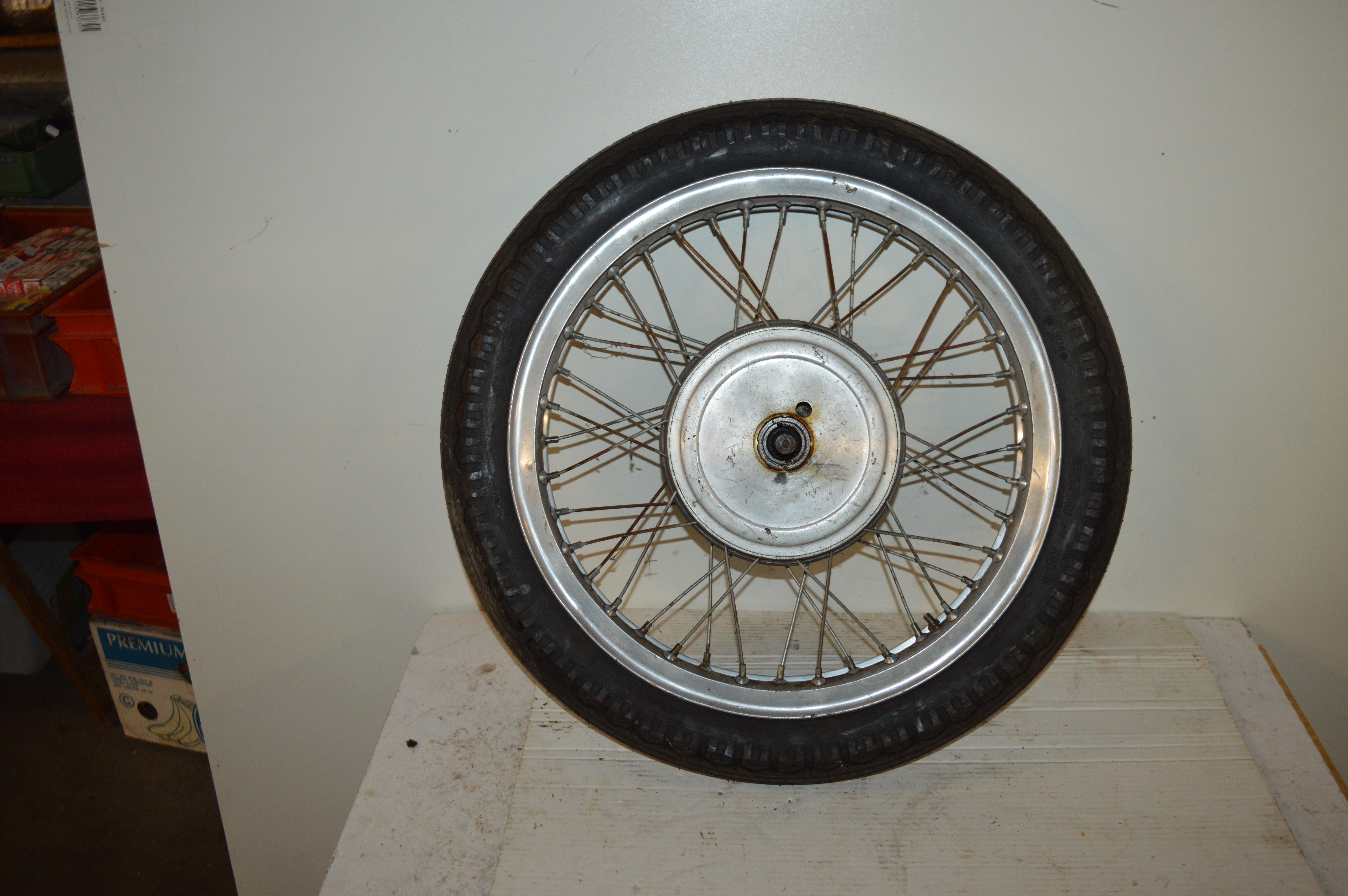 Borrani 19 inch/WM2/40 spaken/Matchless naaf
