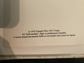 Triumph TR5 Trophy 1950 Ansicht Kaart nr 9