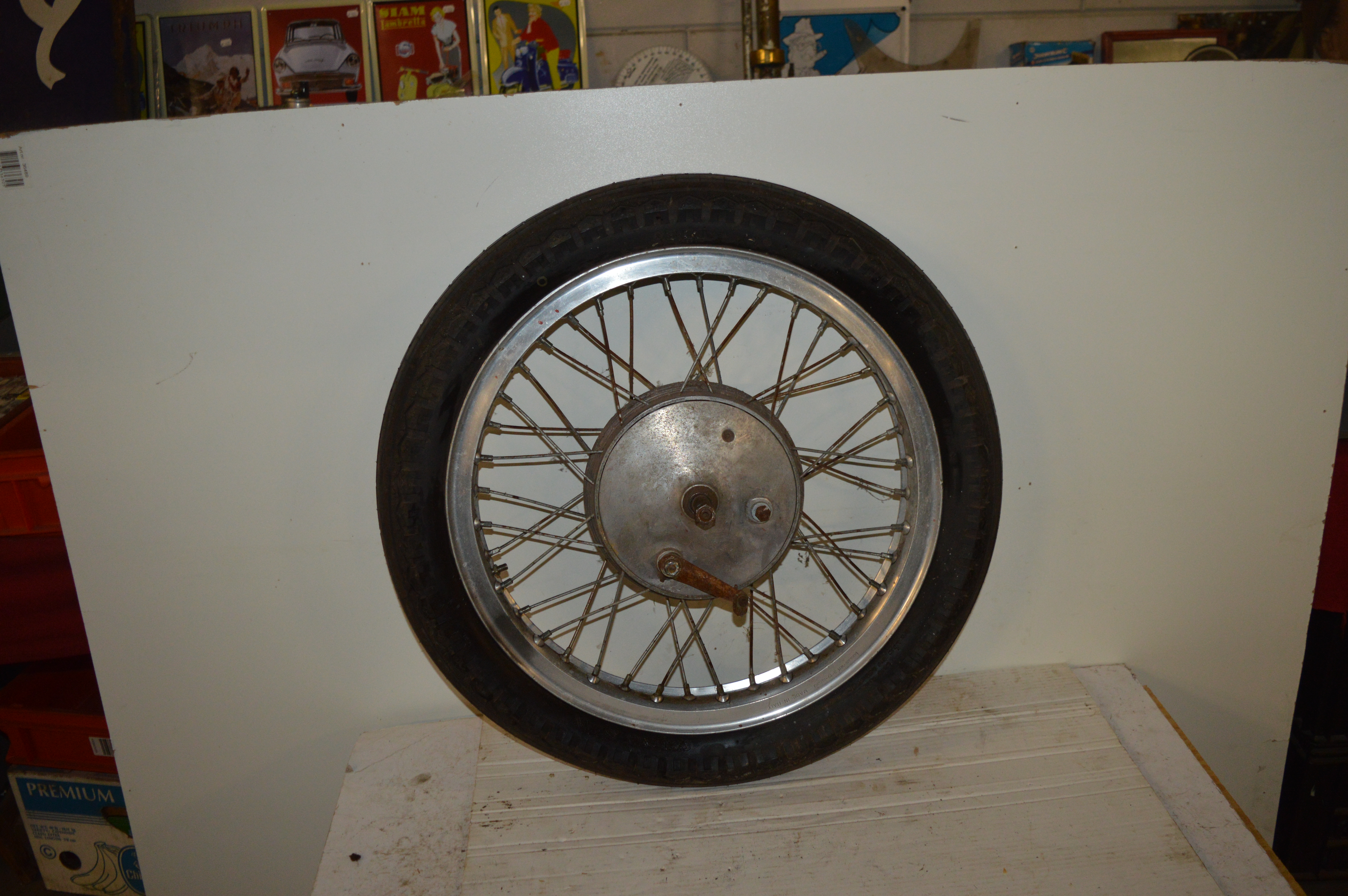 Borrani 19 inch/WM2/40 spaken/Matchless naaf