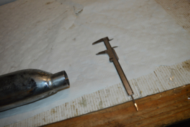 Matchless/AJS uitlaat demper 350 cc/lengte 62 cm/38 mm