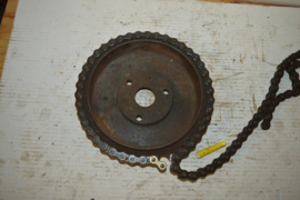 Bsa WM20 Achter tandwiel 42 tanden/520 ketting