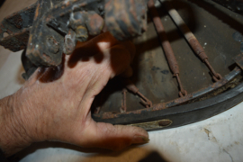 Denfeld Achter zadel lengte 28/32cm/breed 31 cm