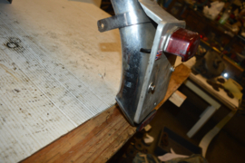 Ariel Achter spatbord 19 inch/kentekenplaat houder/Lucas achter licht