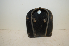 Matchless/ajs Kentekenplaat houder na 1957 glad spatbord