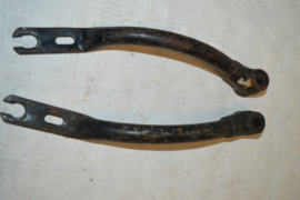 Matchless/AJS spatbord handgrepen stel lengte 23 cm