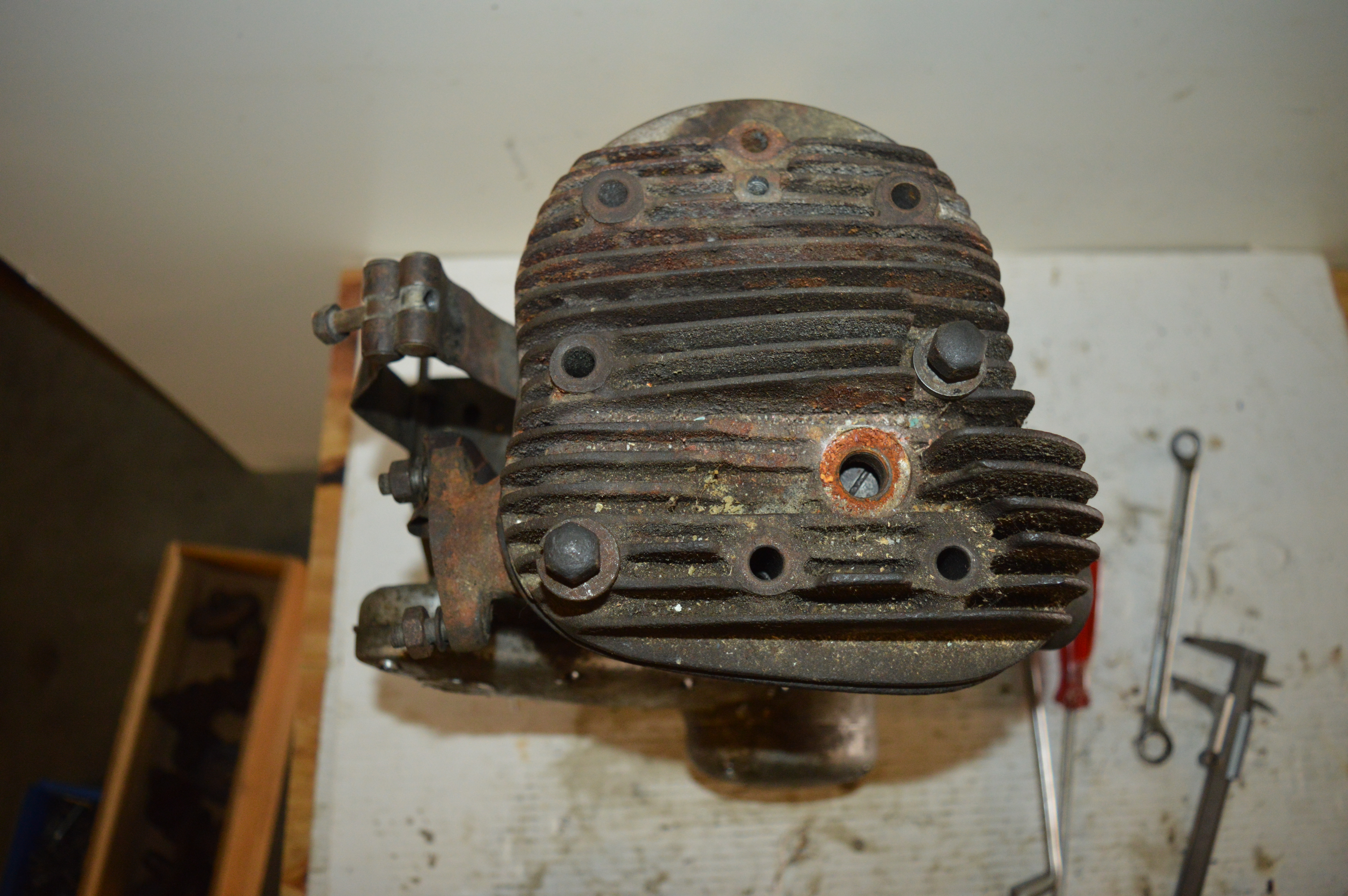 Triumph 3S zijklepblok 350 cc 1936-1945