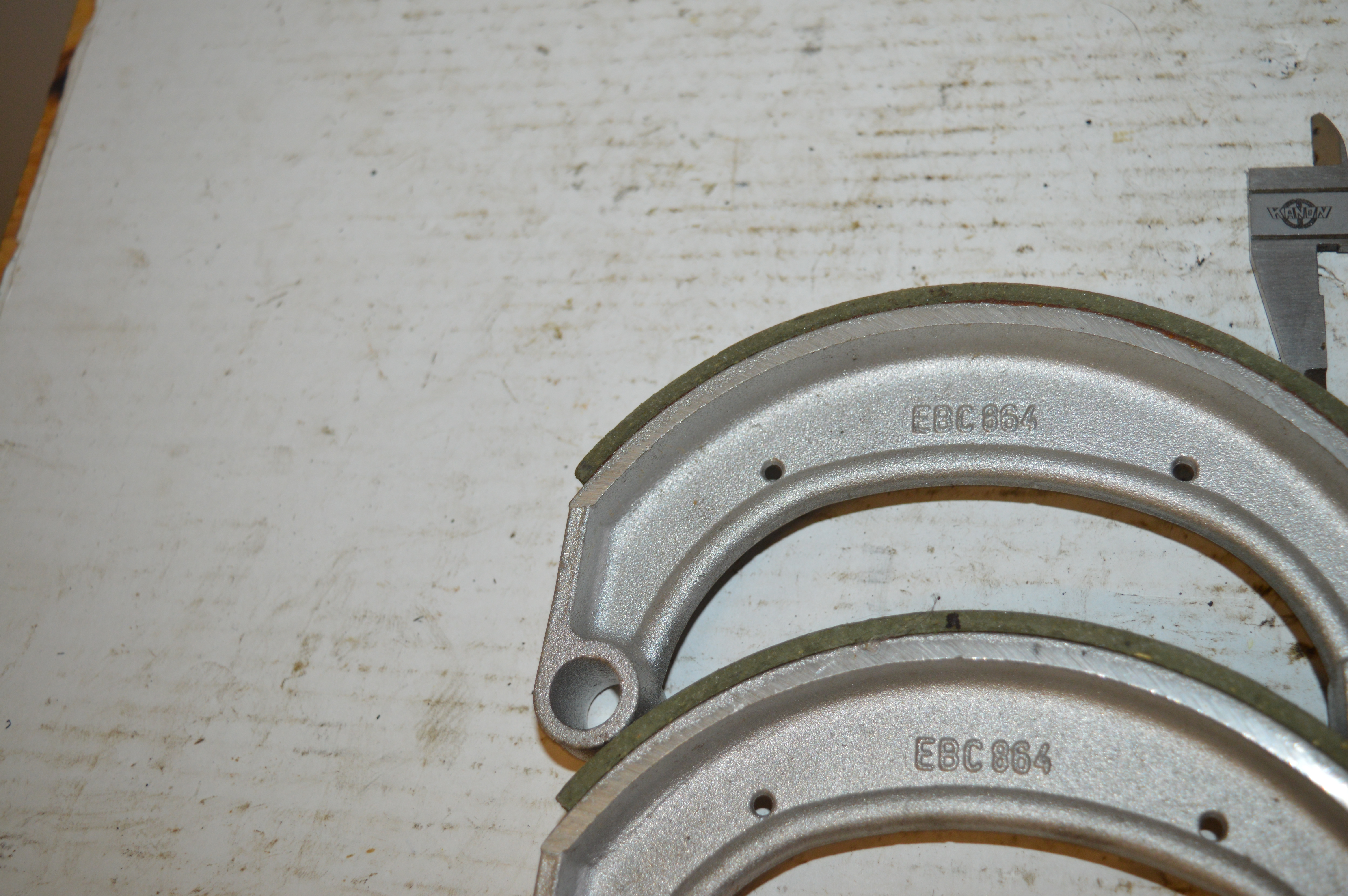Norton Remschoenen EBC864 diameter 190/195 mm