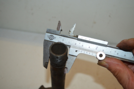 Jawa/CZ balhoofd lengte 185mm/dikte 26mm/gaten 33mm