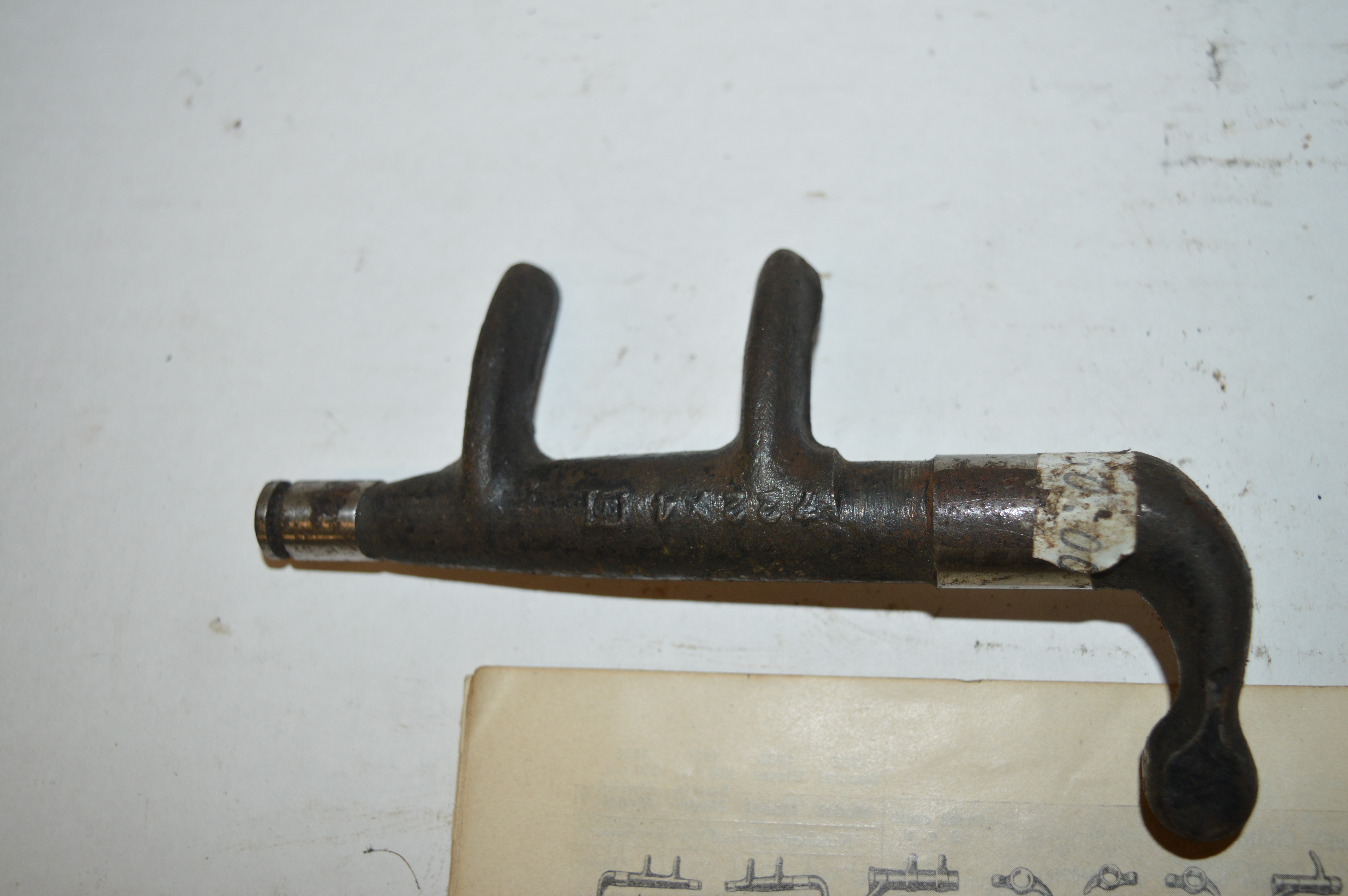 Rudge 5/389 uitlaat Rocker