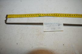 schakel stang lengte 45cm/dik 6.4mm