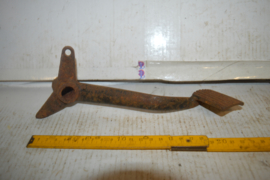 Rempedaal plaat staal lengte 20-25 cm