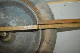 Step/Kruiwagen wiel aluminium velg