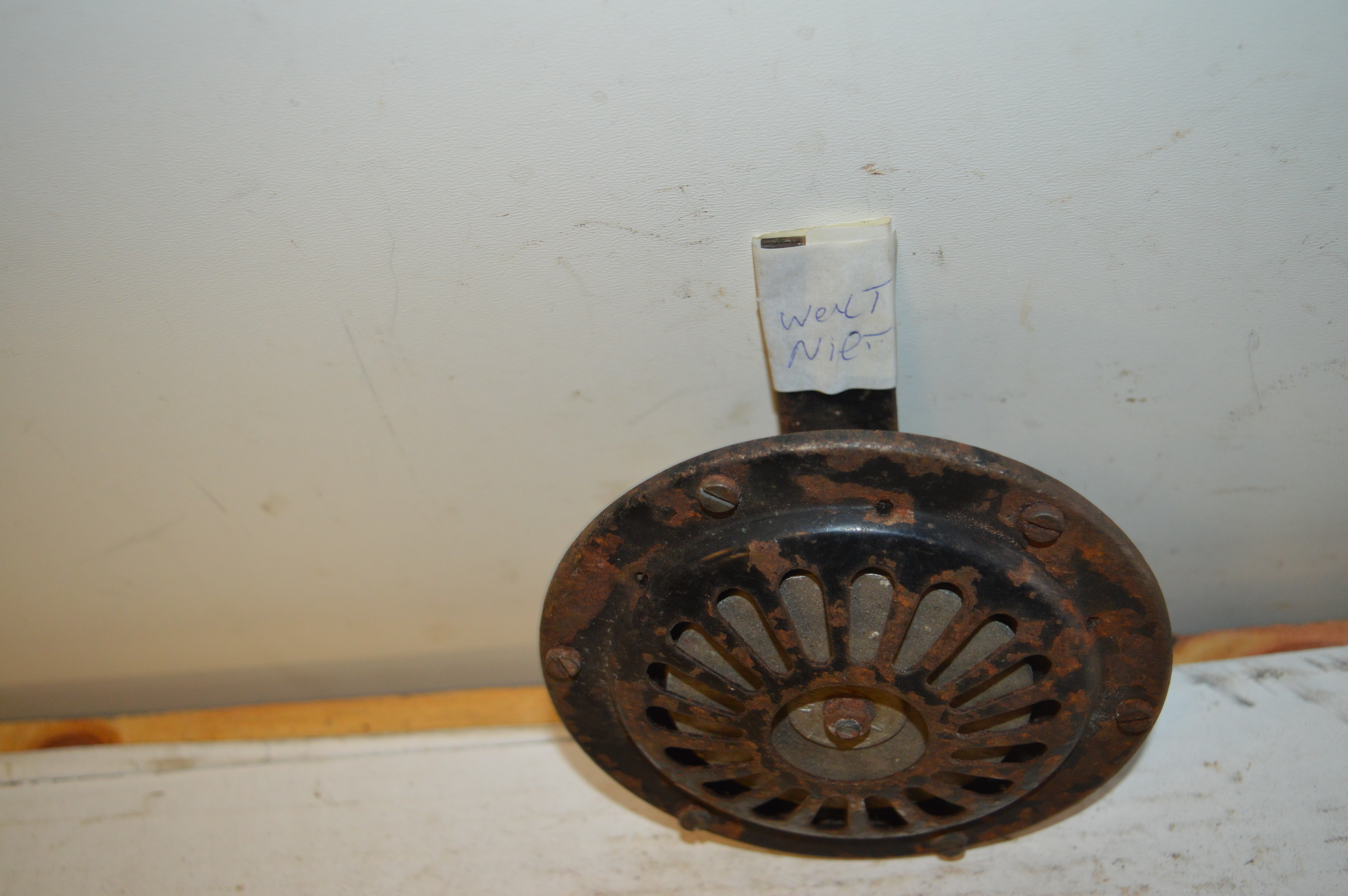 Gabet Claxon 12 volt werking onbekend