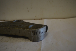 Kroonplaat lengte 225mm diameter poot 35mm aluminium
