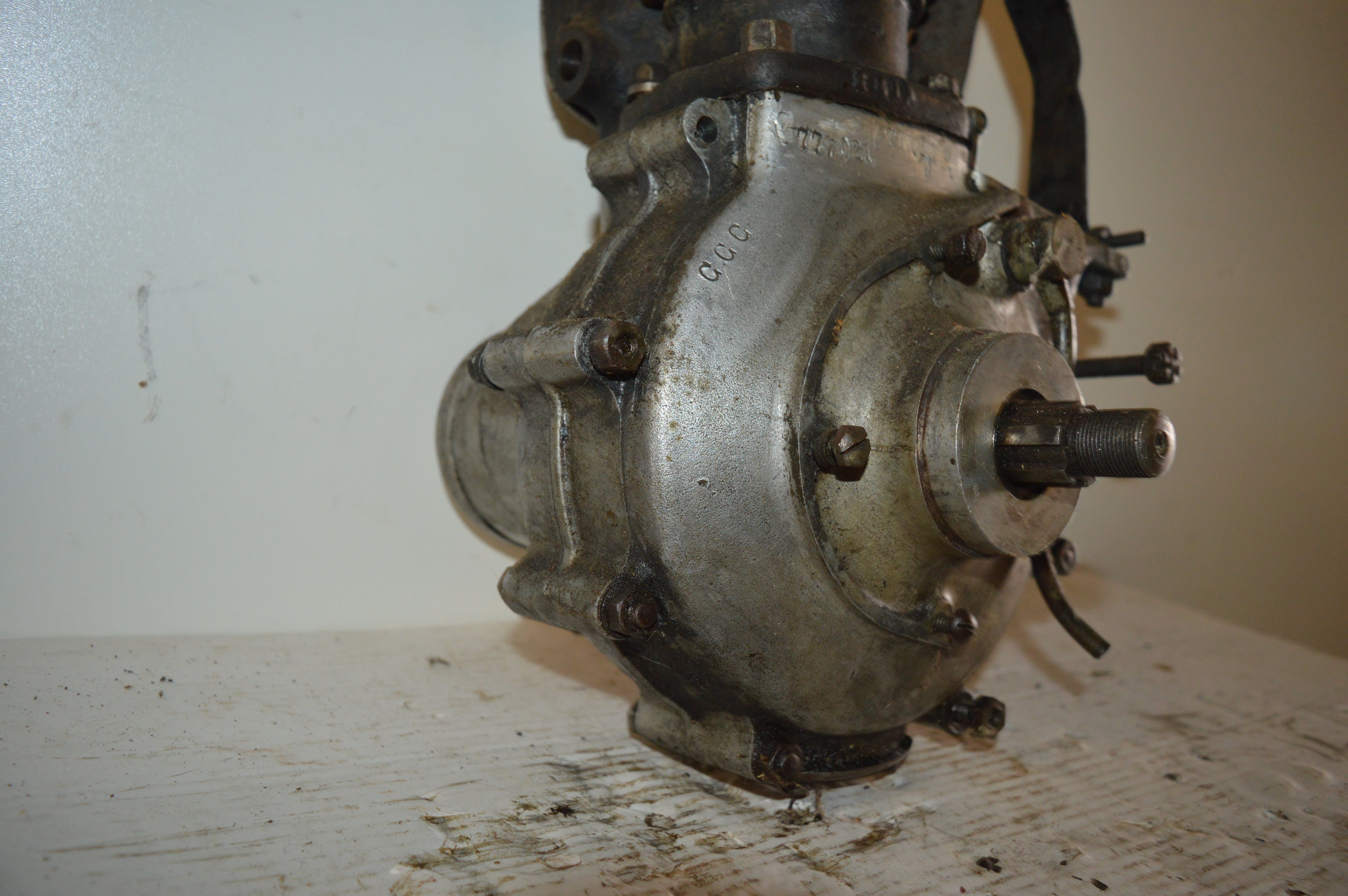 Triumph 3S zijklepblok 350 cc 1936-1945