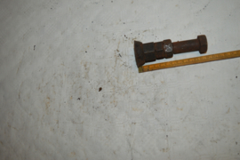 Zijspan bout/aanzuigmond/stang 19mm/lengte 12 cm