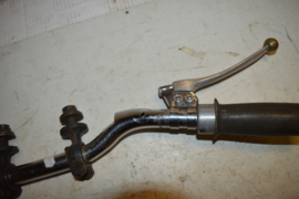 Stuur chroom gas/handels/stroppen/schakelaar lengte 67 cm/22 mm