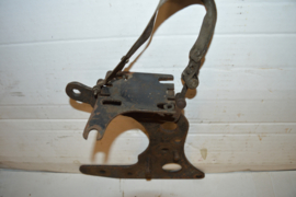 Royal Enfield frame schetsplaat/accu drager