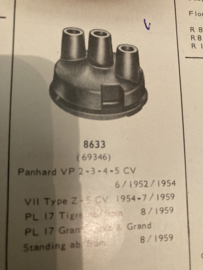 Bremi 8633 verdeler kap Panhard