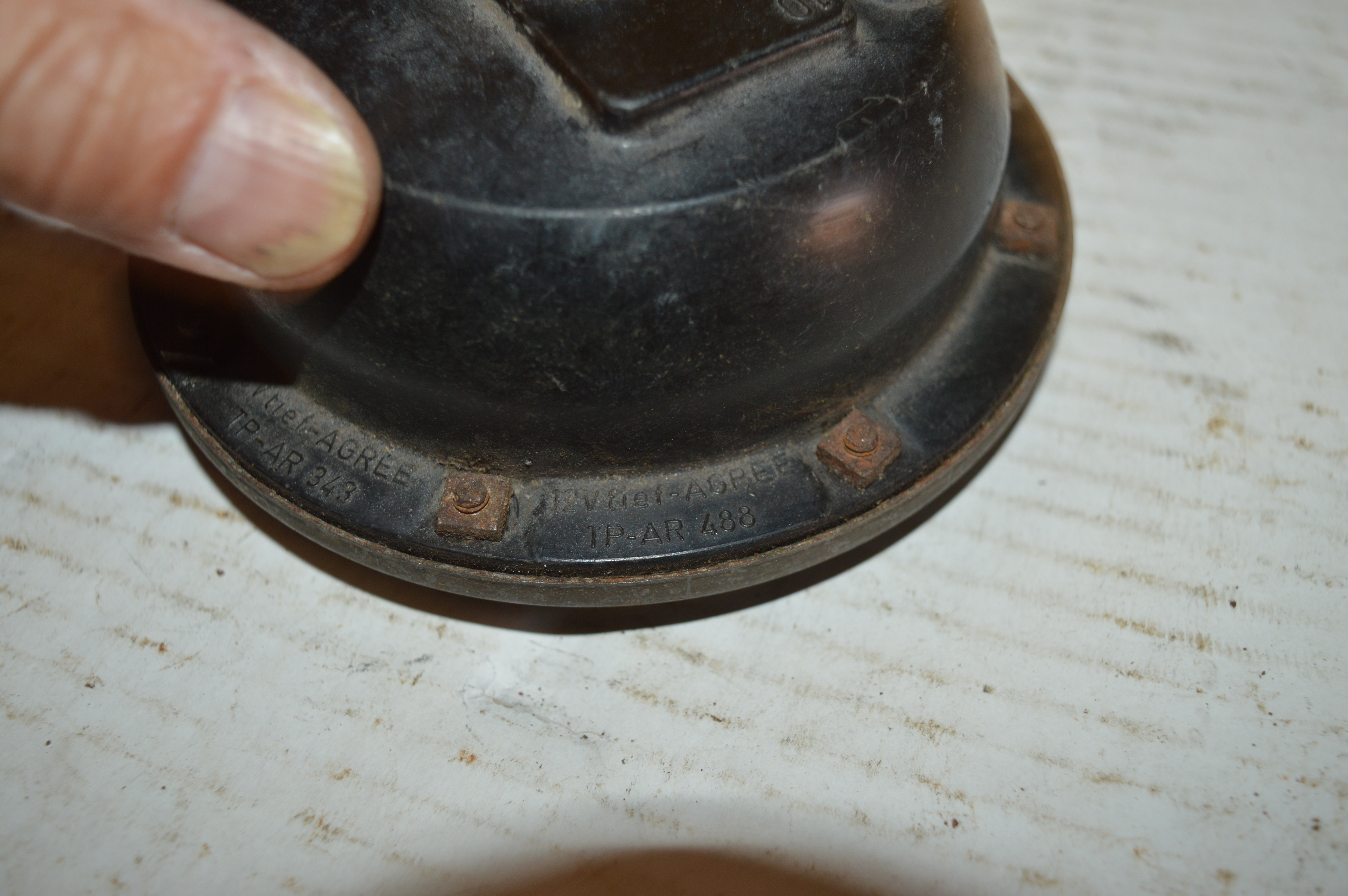 Hella /Tief B31-6 volt werkt niet
