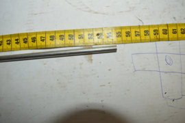 Remstang lengte 54.5cm/dik 6mm/RVS
