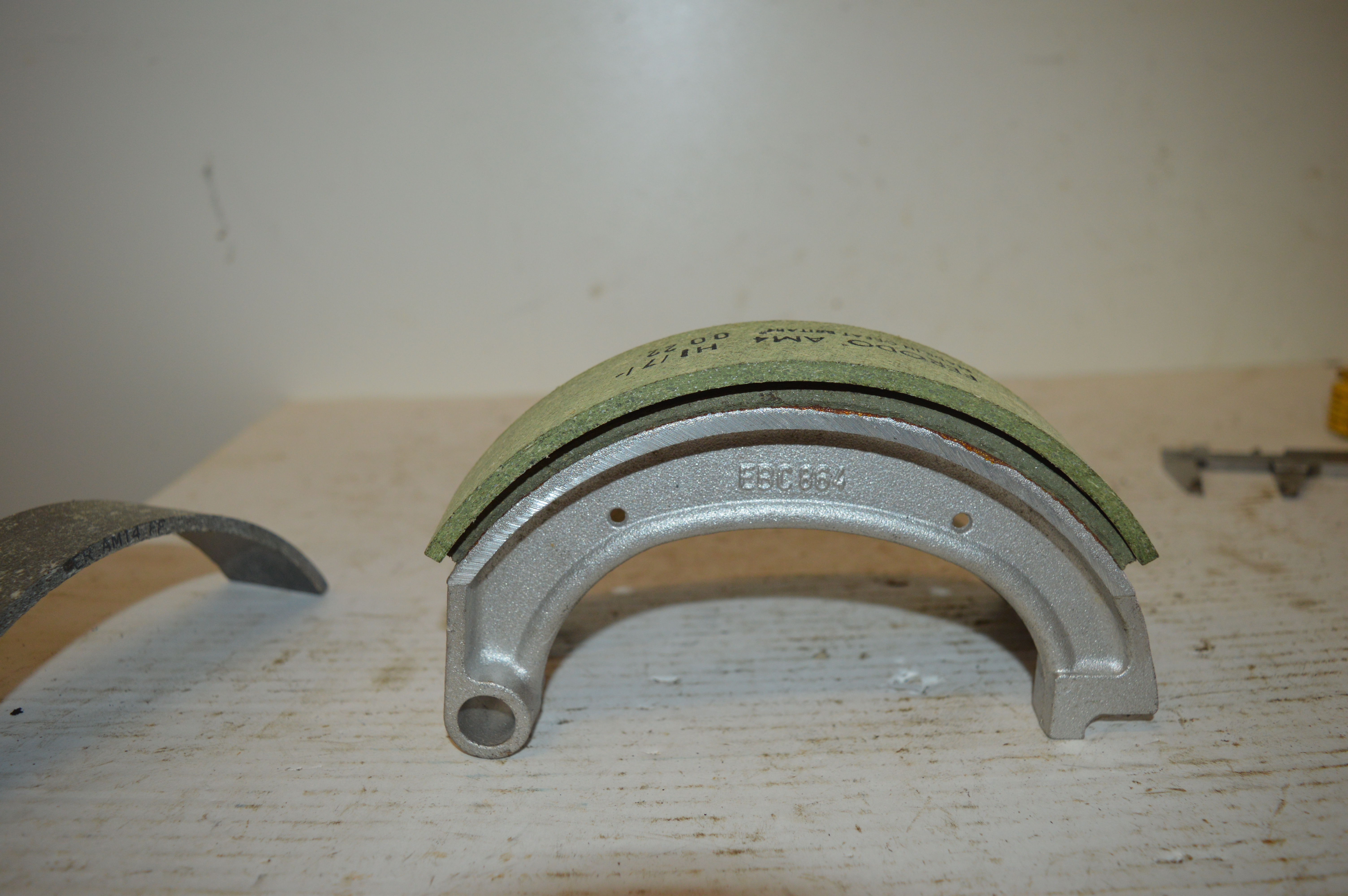 Ferodo Remschoenen AM4 H1/71 lengte 165 mm