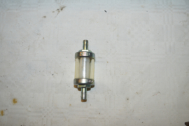 benzinefilteer 5mm glas/demontabel