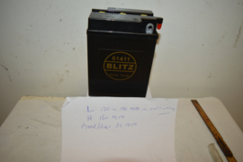 Blitz  01411/B38-6 Accu/batterij 6 volt 16 amphere