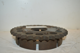 Koppeling kooi/krans 34 tanden/diameter 143 mm