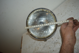 Koplamp 170 mm Lucas glas/ampere meter en schakelaar