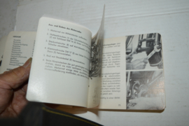 BMW R27 instructie boek