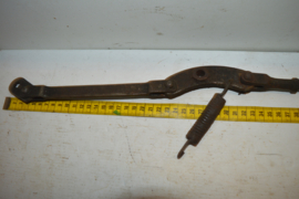 schakel stang lengte 42/73cm/dik 8mm