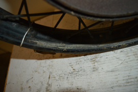 BSA voorwiel 8 inch remtrommel/19 inch