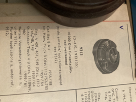 Bremi rotor 9313 Cadillac 8 cilinder etc