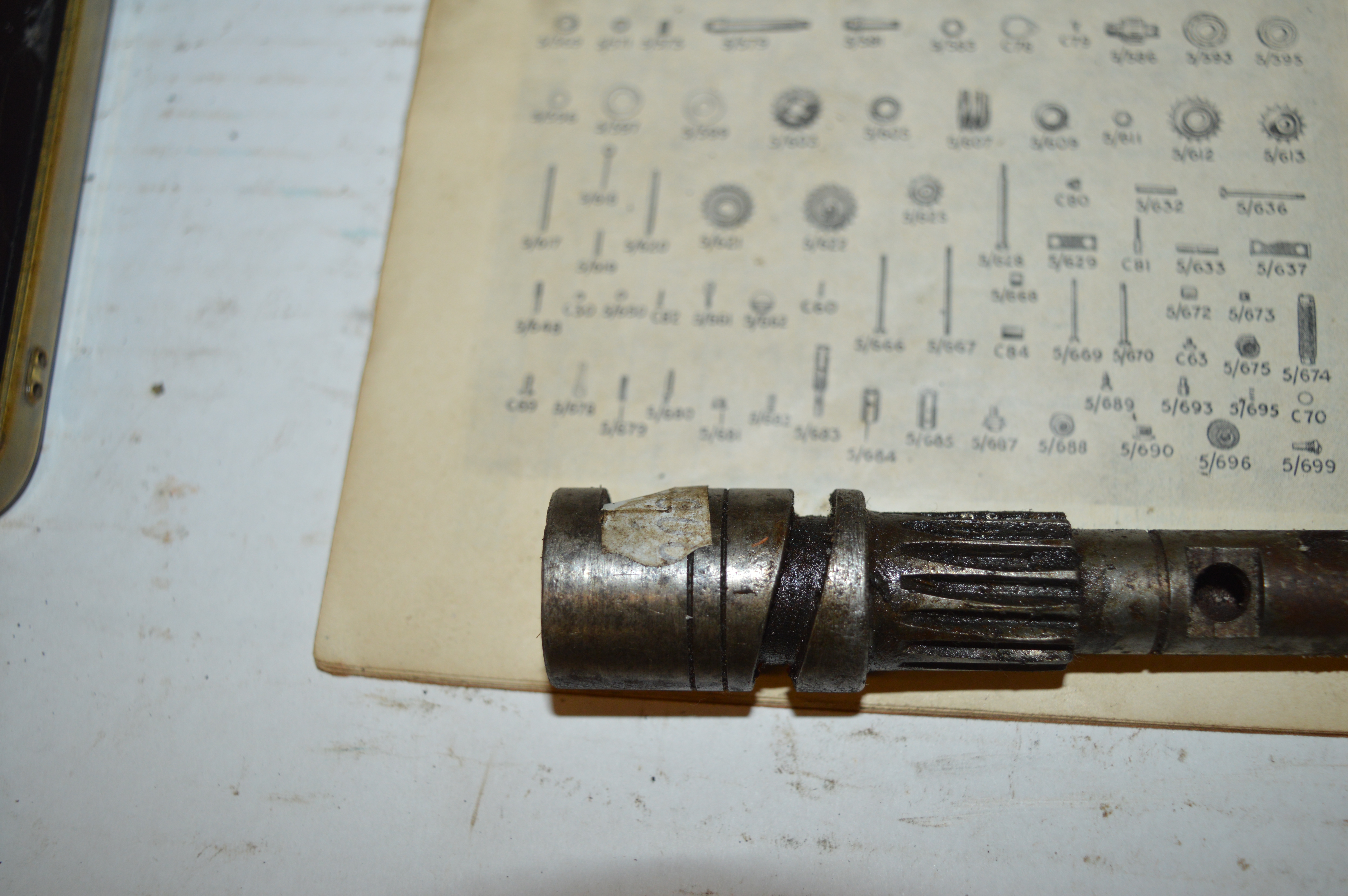 Rudge 5/683 oliepomp aandrijving