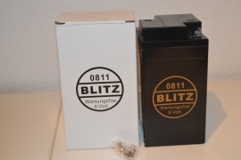 accu Blitz 0811/B 49-6  zwart onderhoudsvrij
