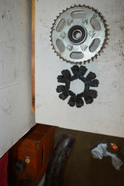 Achter tandwiel/rubber