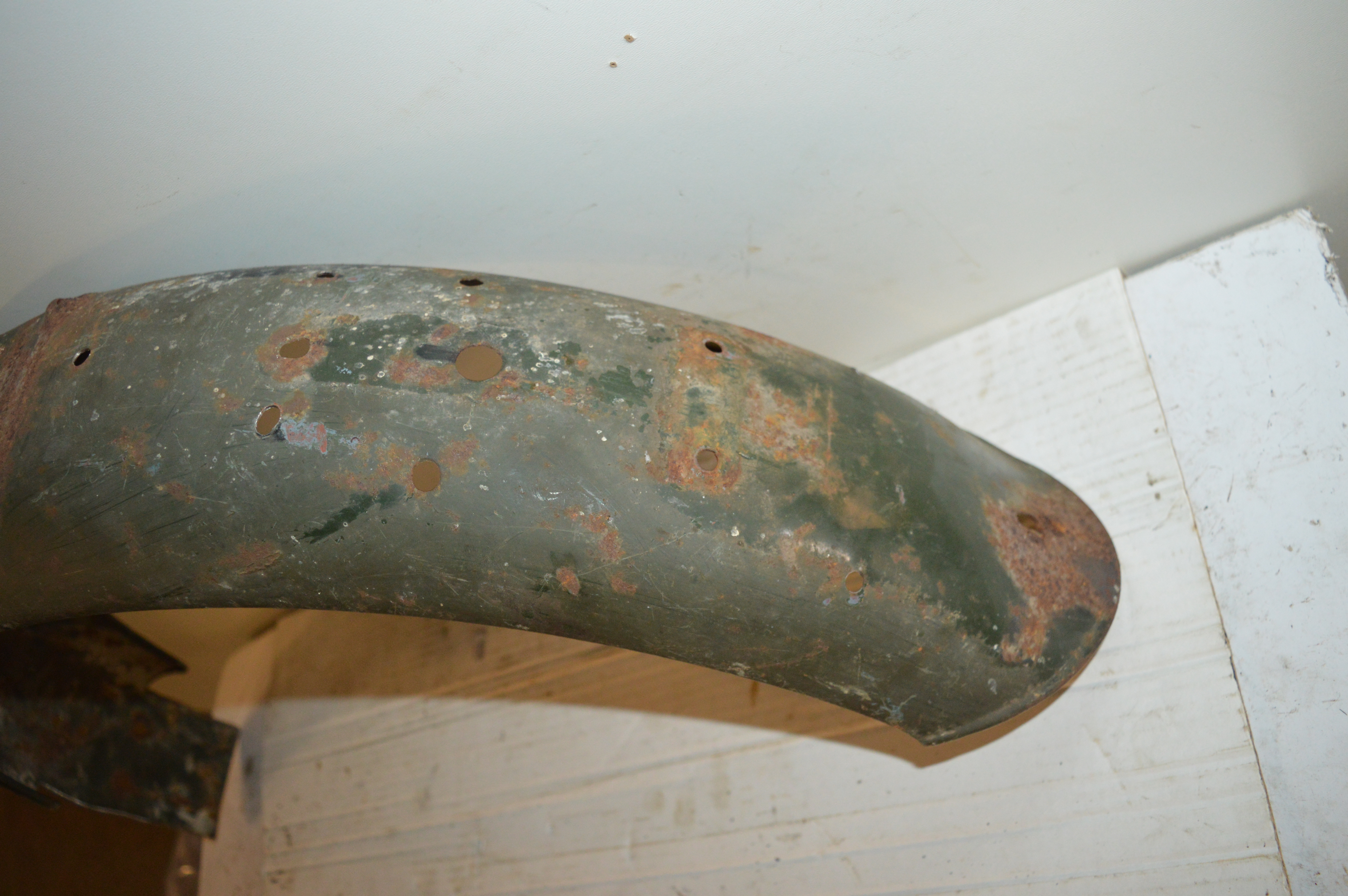 Bsa spatbord achter B40