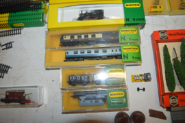 Treinen Minitrix-Crafar railways-Arnold Rapido-Fleischman