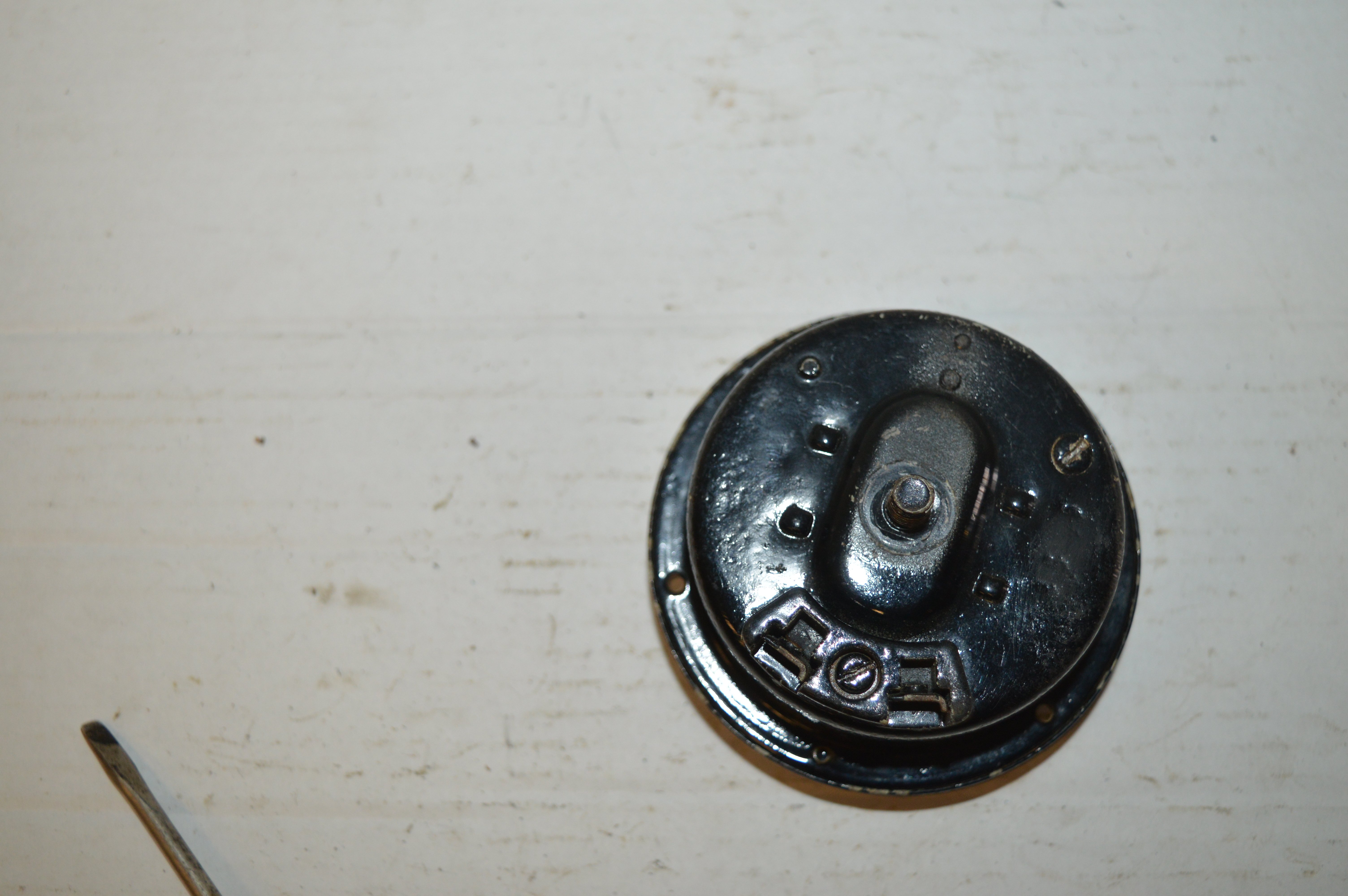 Toeter 6 volt/FFA/8416 2/werkt niet
