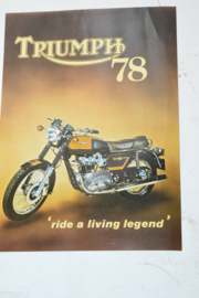 Triumph Ride a Living Legend 1978/T140/TR7V