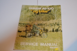 Yamaha AG 100-ag bike service manuel-instructie boek-cycleserie