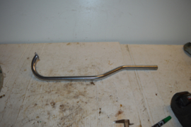 Zundapp uitlaat bocht lengte 59 cm/buitenmaat 22 mm