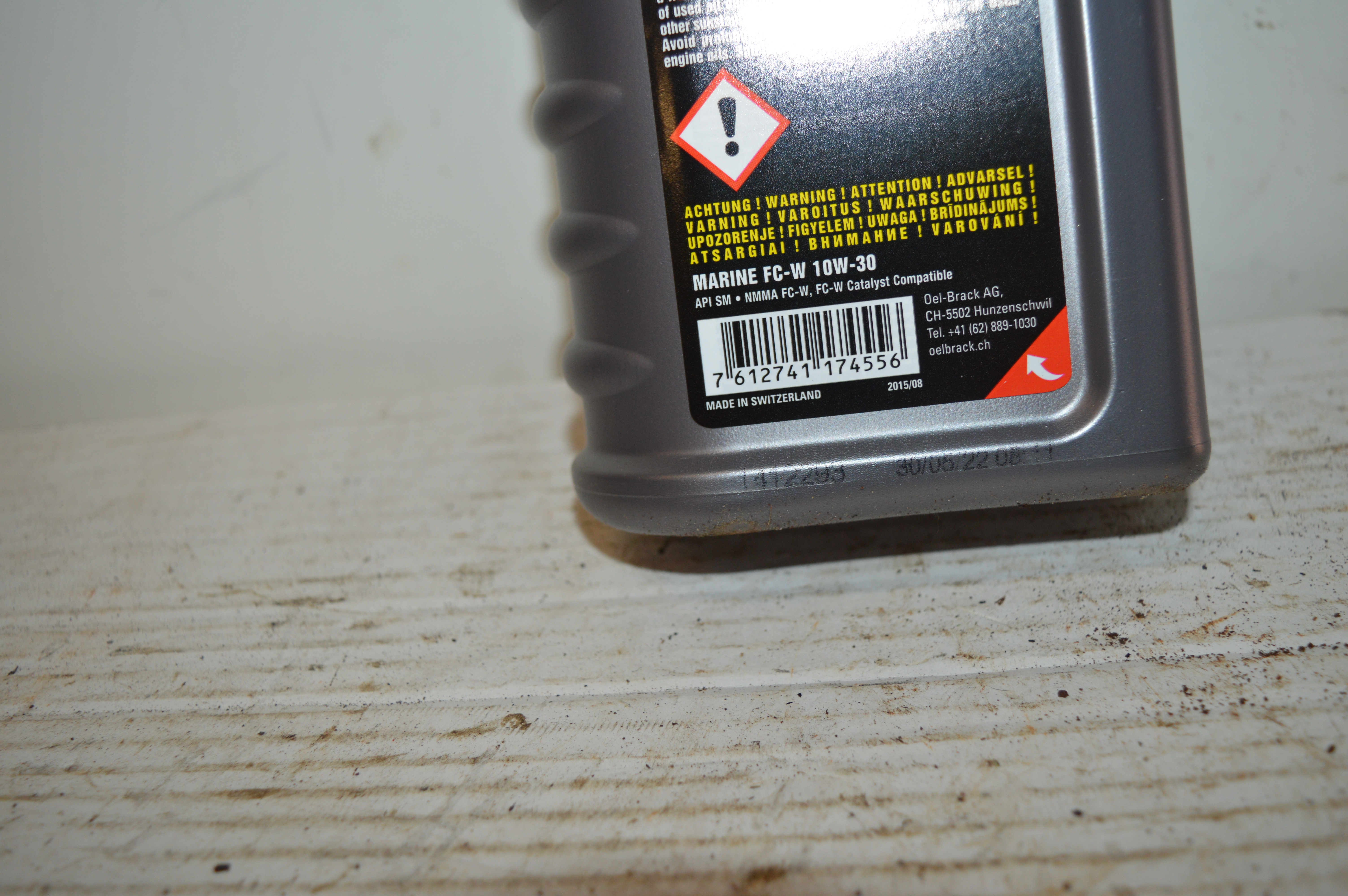 Midland 10W-30 Marine olie 4 takt olie