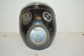 Matchless/Ajs koplamp/teller/amphere/schakelaar/glas