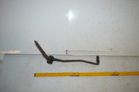 Rempedaal plaat staal lengte 23-28 cm