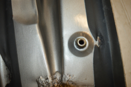 Norton Benzinetank wide line/binnenzijde slechte staat