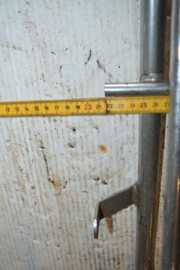 Achter rek L70 cm chroom