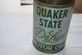 Quaker State olie blik De Luxe
