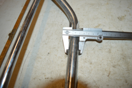 Cross stuur chroom lengte 84 cm/22mm